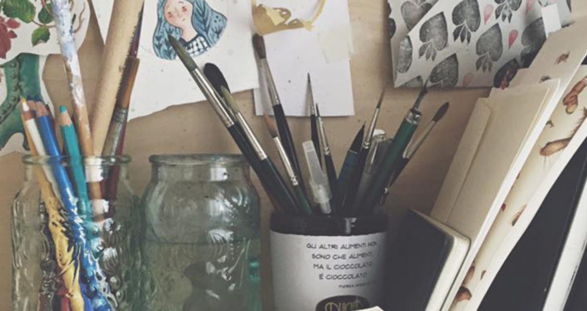 Illustrare ad acquerello #2 : acqua, macchie e libertà